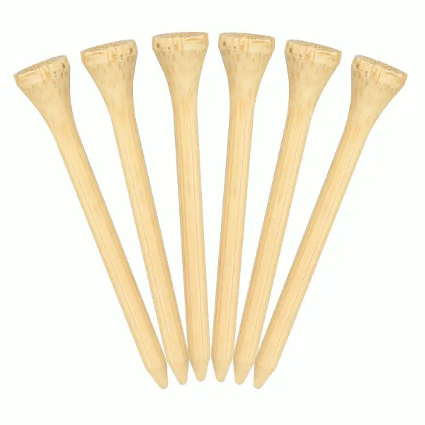 GREEN TEE CO PLASTIC FREE BAMBOO 2.75β GOLF TEES X 40 GOLF TEES - Image 2