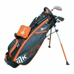 MASTERS M-KIDS LITE JUNIOR GOLF SETS + STAND BAG β AGE 7-9 YEARS + FREE Β£9.99 GOLF TOWEL