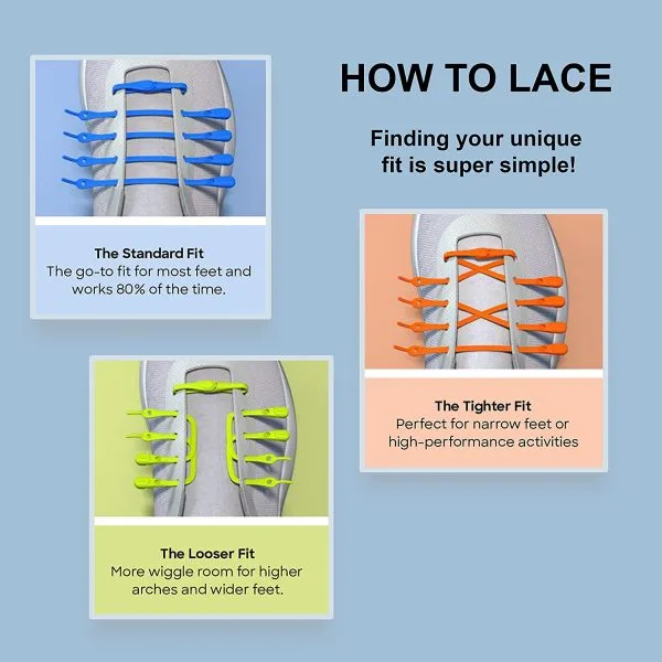 HICKIES 2.0 ADULTS TIE-FREE SHOE LACES X14 / PINK - Image 4