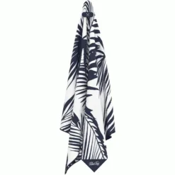 BLUE TEES UTILITY GOLF TOWEL – NAVY PALM