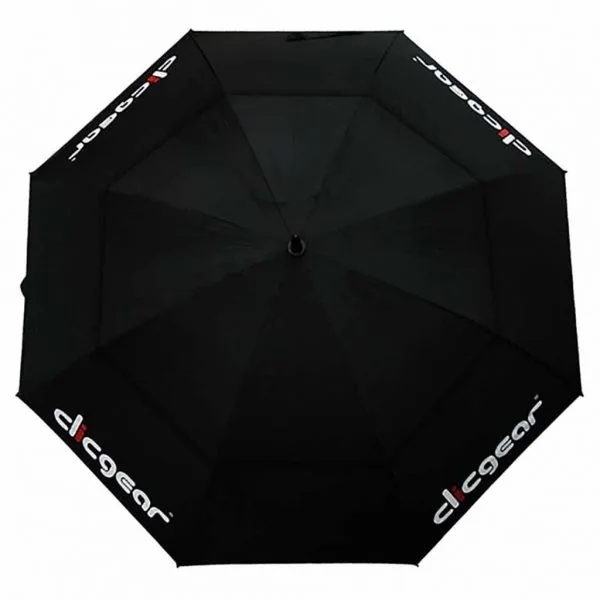 CLICGEAR 68β³ VENTED TOUR GOLF UMBRELLA β BLACK