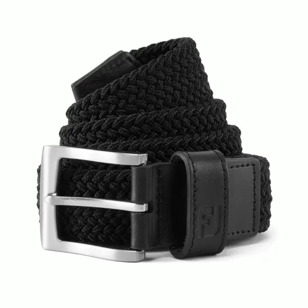 FOOTJOY ESSENTIAL STRETCH GOLF BELT β BLACK