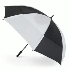 GUSTBUSTER PRO SERIES GOLF UMBRELLA – BLACK / WHITE