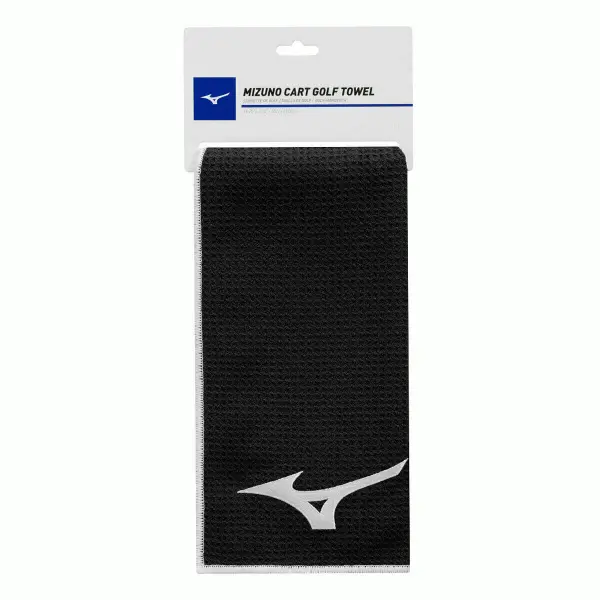 MIZUNO MICROFIBRE CART TOWEL β BLACK