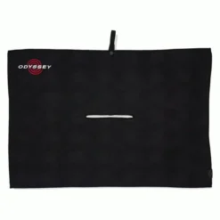 ODYSSEY 2023 GOLF TOWEL β BLACK