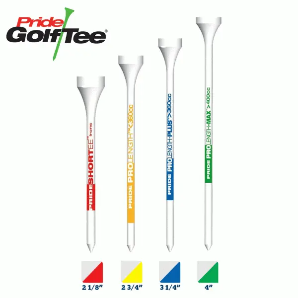 PRIDE PROFESSIONAL GOLF TEES β BLUE 3.25β³ (75 PACK) - Image 2
