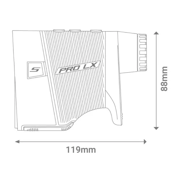 SHOT SCOPE PRO LX LASER RANGEFINDER β ORANGE - Image 18