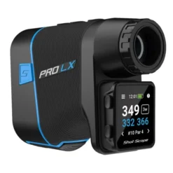 SHOT SCOPE PRO LX+ LASER RANGEFINDER / GOLF GPS / SHOT TRACKER – BLUE