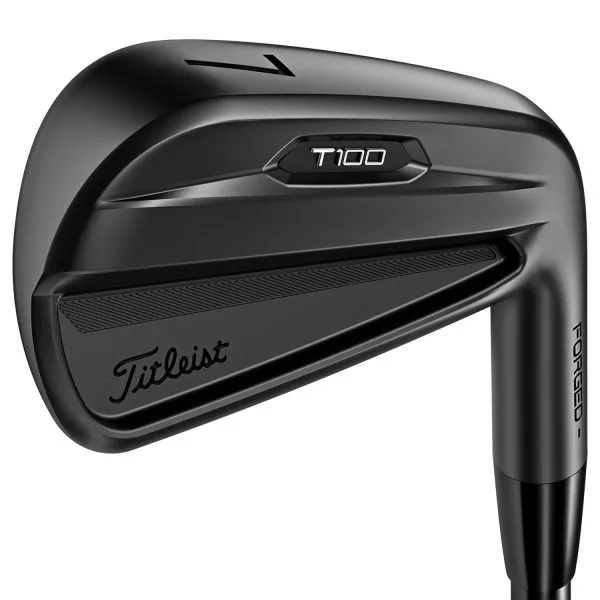 TITLEIST 2023 T100 JET BLACK IRONS / STEEL SHAFTS - Image 2