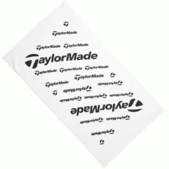 TAYLORMADE TOUR CART TOWEL – WHITE