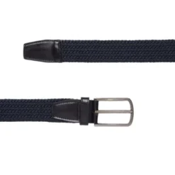 LYLE & SCOTT WOVEN GOLF BELT – DARK NAVY