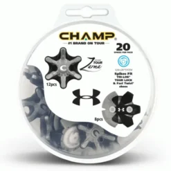 UNDER ARMOUR CHAMP Zarma Tour® SLIM LOCK GOLF SPIKES / SET OF 20