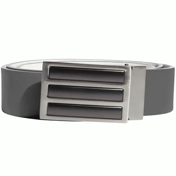 ADIDAS 3 STRIPE TOUR REVERSIBLE GOLF BELT β GREY THREE