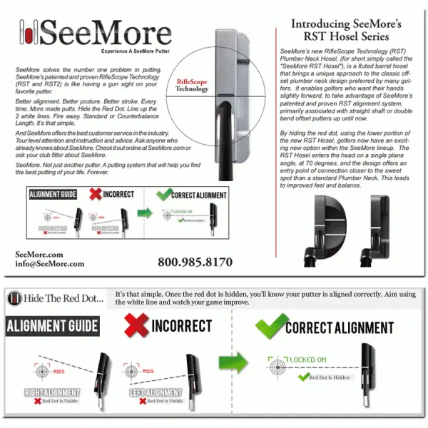 SEEMORE PVD CLASSIC MODEL M PUTTER - Image 7