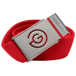 GALVIN GREEN WARREN GOLF BELT – RED
